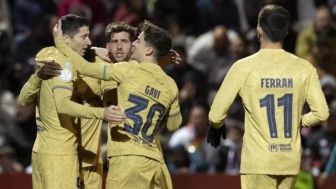 Brace Lewandowski Bawa Barcelona ke Perempat Final Copa del Rey