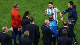 Messi Menyesal Lakukan Selebrasi di Depan Louis van Gaal