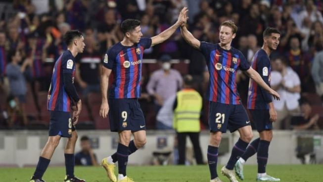 Hajar Bilbao 4-0, Barcelona Tempel Ketat Real Madrid di Puncak Klasemen