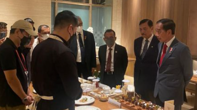 Masakan Disidak Langsung Presiden Jokowi, Chef Arnold: Pressure test yang sebenarnya