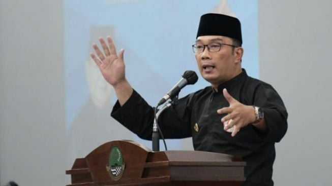 Ridwan Kamil kecewa ada Ormas Arogan Copot Label Gereja di Tenda Bantuan Gempa Cianjur