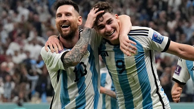 Duet Alvarez dan Messi Jadi Kunci Argentina di Laga Final Lawan Prancis