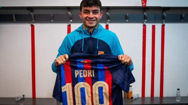 Pedri Beri Kado Indah untuk Barcelona di Penampilannya yang ke-100