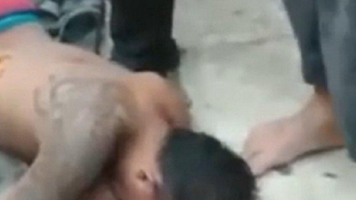 terduga pelaku maling motor di Ciputat [instagram]