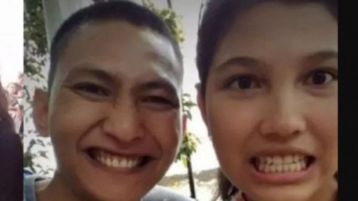 Mendiang Brigadir J dan kekasihnya. [Suara]