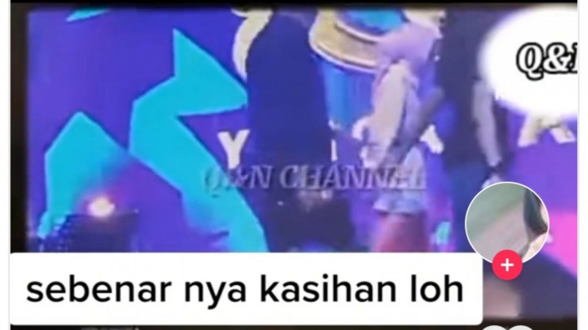 Tangkapan Layar diduga Lesti Kejora diusir dari Panggung Indosiar [Tiktok]