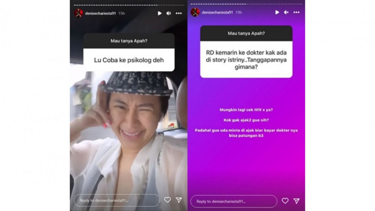 Des internautes conseillent une psychologue, Denise Chariesta dit même qu’elle a peur de se remettre en riant en pleurant
