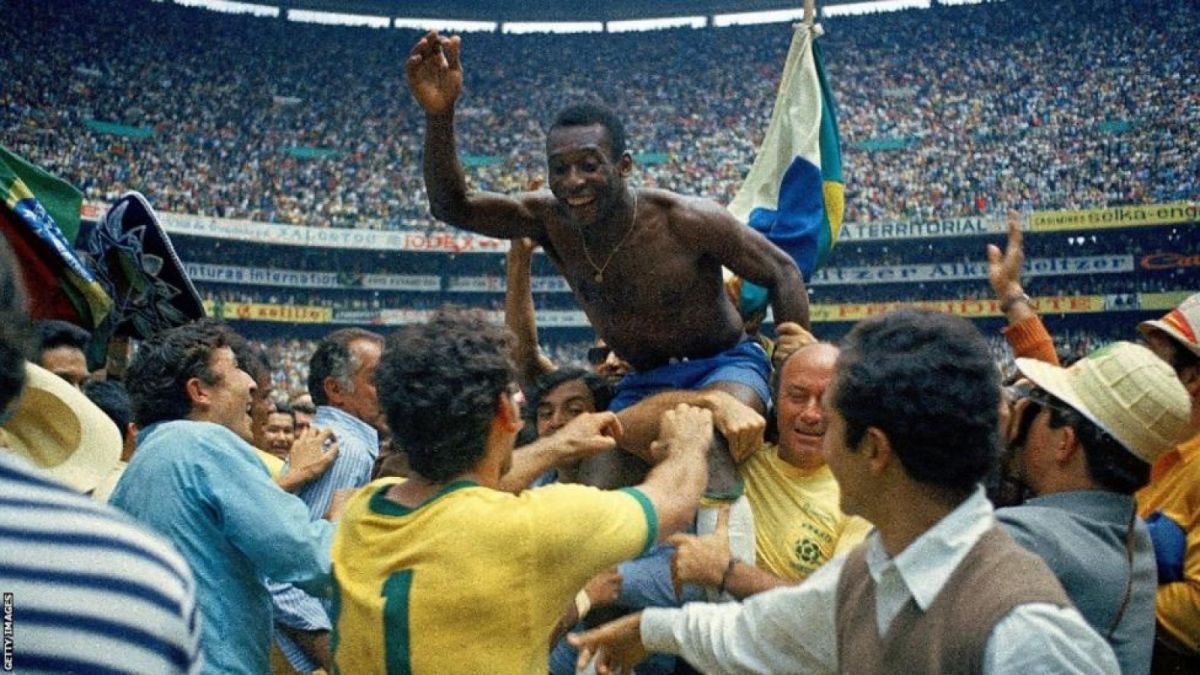 Pele memenangkan Piala Dunia bersama Brasil pada tahun 1958, 1962 dan 1970. (AFP)