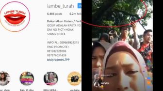 Mimin Akun Lambe Turah Muncul Pada Live Instagram