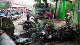 30 Orang Menjadi Korban Kecelakaan Truk di Bekasi