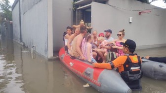Badan Penanggulangan Bencana Daerah Evakuasi Banjir di Bali