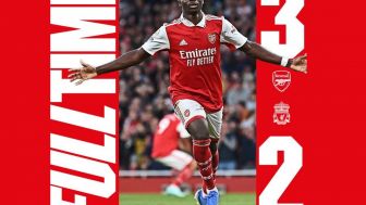 Arsenal Semakin Menggigil Dingin Di Puncak Setelah Hajar Liverpool, 3-2.