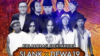 Kolaborasi Band Legendaris Dewa 19 dan Slank di Amazing 20 GTV.