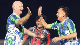 Pro Kontra Pertemuan Presiden FIFA Gianni Infantino dan Ketua Umum PSSI Mochamad Iriawan