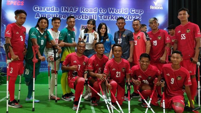 Rexona Dukung Timnas Garuda INAF Menuju Piala Dunia Sepakbola Amputasi 2022, Turki