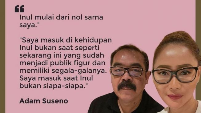 Musim Suami Numpang Hidup Istri, Adam Suseno Kebagian Dituding Warganet, Inul Daratista Langsung Membela: Tugas Si Kumis Sesungguhnya Lebih Ruwet