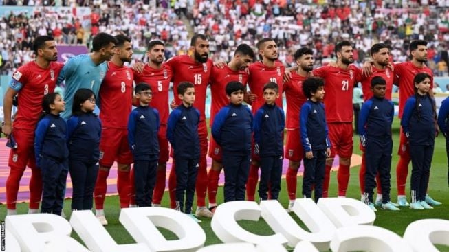 Timnas Iran Tolak Nyanyikan Lagu Kebangsaan di Piala Dunia 2022