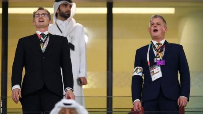 Menteri Olahraga Inggris Kenakan Ban Lengan One Love saat Pertandingan Piala Dunia Qatar