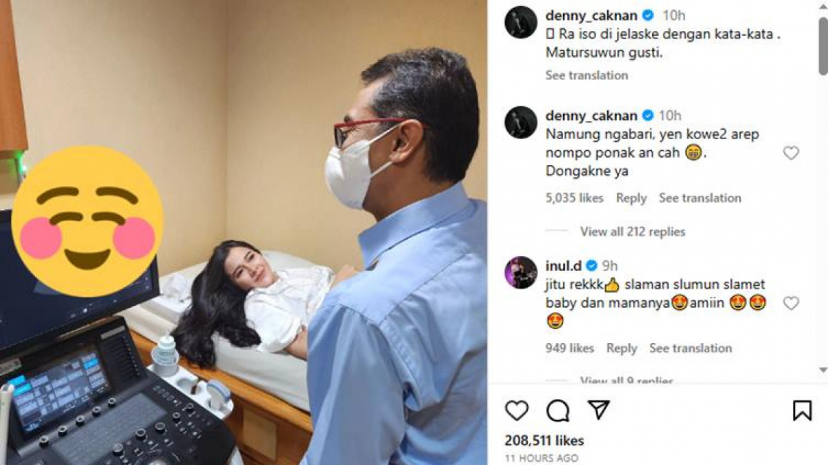 Istri Denny Caknan hamil [Instagram/@denny_caknan]