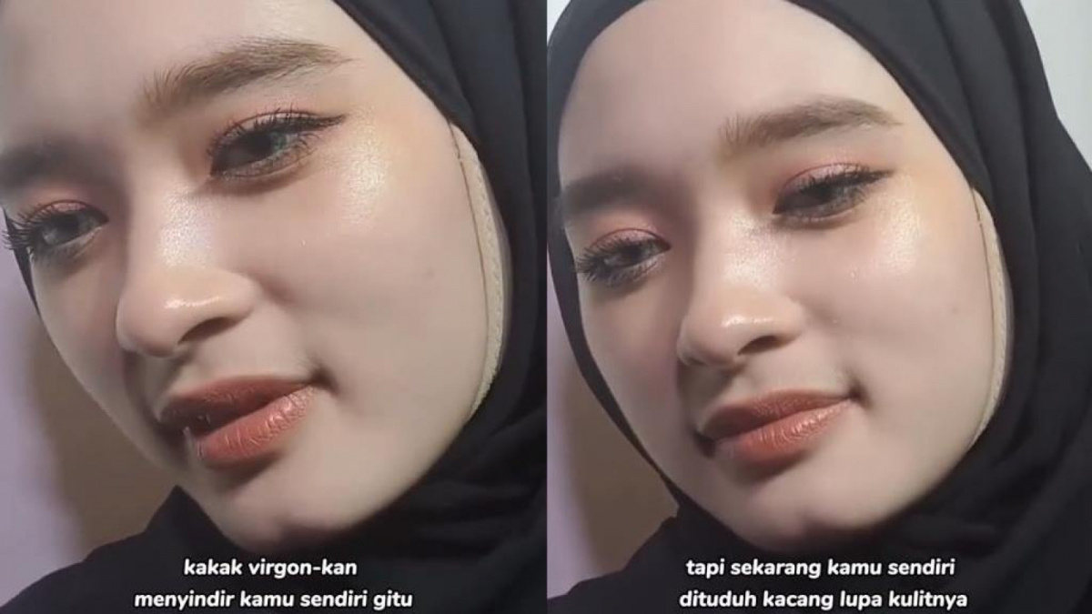 Wajah asli Inara Rusli [TikTok/@ryojaya]