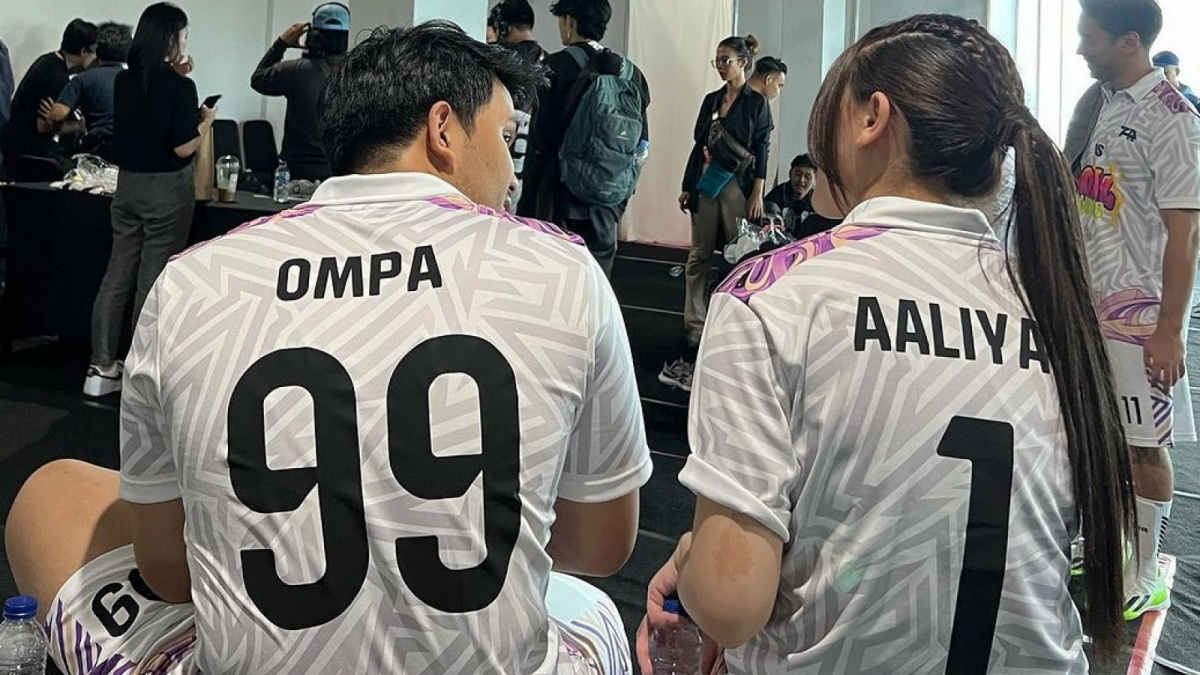 Thariq Halilintar dan Aaliyah Massaid. [Instagram]