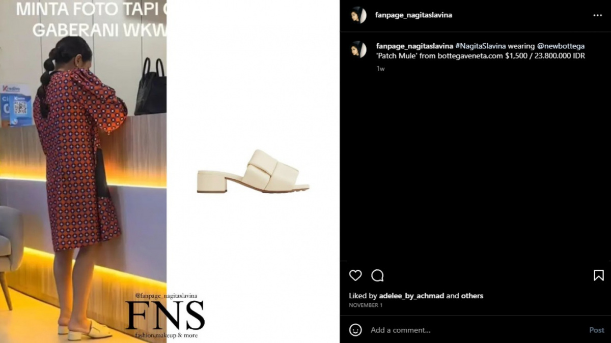 Sandal Nagita Slavina [Instagram/fanpage_nagitaslavina]