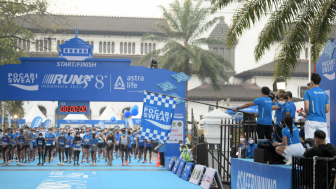 5.000 Akan Berlari Dari Gedung Sate Pada Ajang Pocari Sweat Run Indonesia