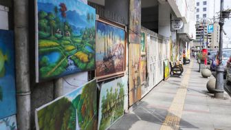Jalan Braga, Pusat Lukisan di Kota Bandung yang Berawal di Atas Trotoar