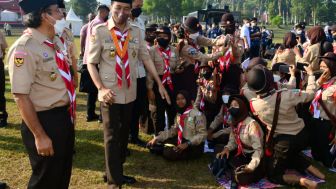 Ada e-Sport di Kampung Digital, Pelaksanaan Jambore Nasional XI Tahun 2022 Diapresiasi Jokowi