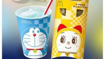 Makanan Penutup Bertema Doraemon, Cuma Ada di McDonald's Jepang