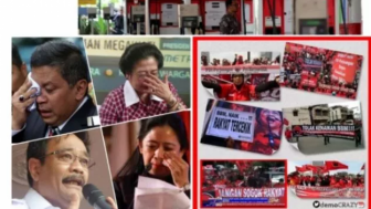 Foto Megawati dan Puan Maharani Nangis saat Harga BBM Naik di Era SBY, Ramai Lagi di Medsos