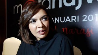 Merasa Marah dengan Kekejaman Israel pada Palestina, Najwa Shihab Turun Berdemontrasi di Monas