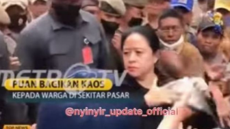 Video Puan Maharani Cemberut Viral di Medsos