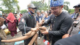 Demonstrasi Hari Tani di Jawa Barat, Banyak Tanah Nganggur Tapi Petani Kesulitan Lahan Garapan