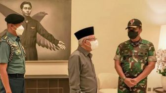 Wapres Tinjau Revitalisasi Fasilitas Pangkalan Udara TNI