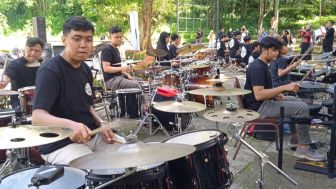 DKKC Bersama Komunitas Drum Cimahi Peduli Bencana Cianjur