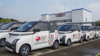 Wuling Kerahkan 50 Unit Kendaraan Listrik Saat KTT ASEAN