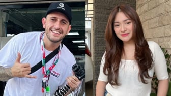 Resmi Tunangan? Ladislo Gercep Pamer Potret Bareng Nathalie Holscher Dan Adzam