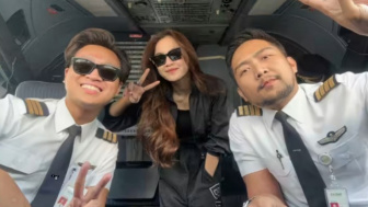 Foto Bareng Pilot di Malang, Mahalini Pakai Celana Rp 17 Juta: Masih Kebanting Lyodra?