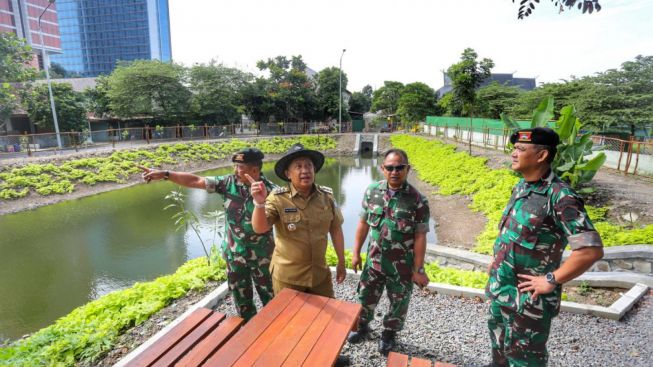 Bandung Punya Kolam Retensi Baru Berkapasitas 3.000 Liter