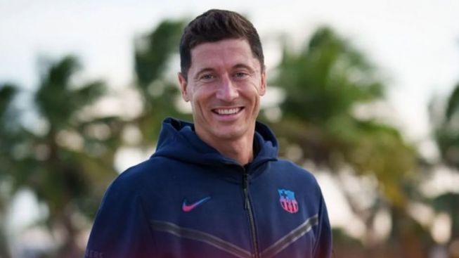 Robert Lewandowski Frustrasi di Barcelona