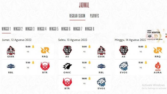 Siapakah Mendominasi di Musim Ini? Roster RRQ Dapat Penilaian Tinggi