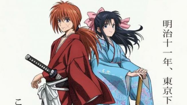 Anime Rurouni Kenshin Baru Ungkap Pemeran dan Staf, Tayang Tahun 2023!