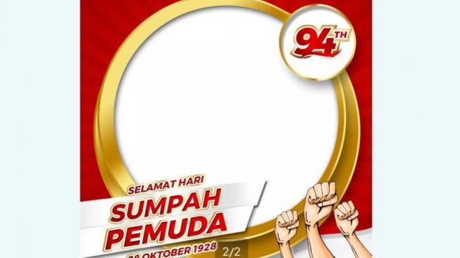 Cocok untuk Dipasang di Media Sosial, 25 Link Twibbon Hari Sumpah Pemuda 28 Oktober 2022