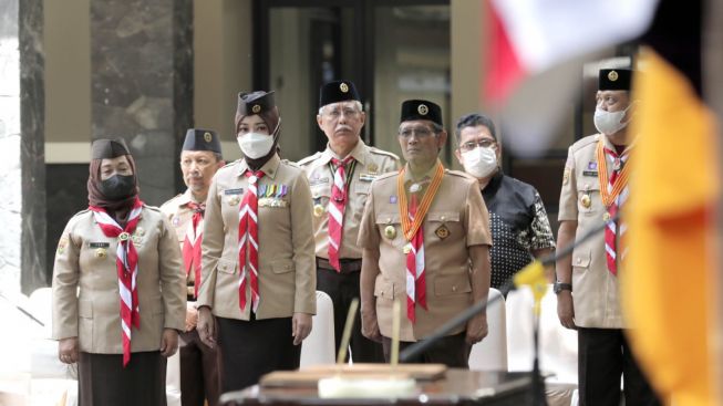 Gerakan Menanam Bersama, Cara Pramuka Jabar Respons Ancaman Resesi 2023