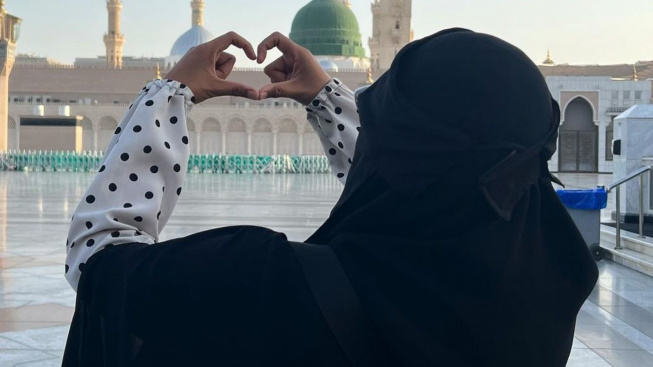 Indadari Pajang Foto Bocah Palestina yang Terluka di Wajah: Jangan Diam....