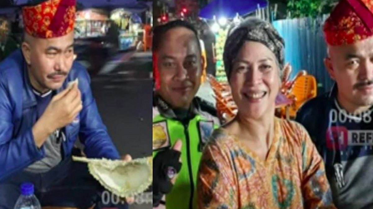 Tangkap layar polisi dan keberadaan Pengacara Brigadir J bersama seorang polisi dan Irma Hutabarat. [Youtube Refly Harun]