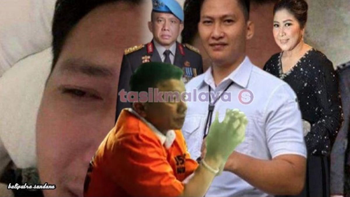 Kolase foto Ferdy Sambo, Brigadir J, dan Putri Candrawathi. [dok polri]