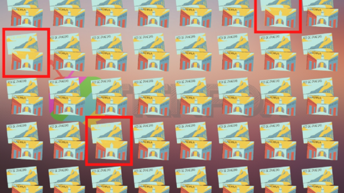 Jawaban tes IQ online, tiga kartu pos yang berbeda dari yang lainnya [Tiempox]