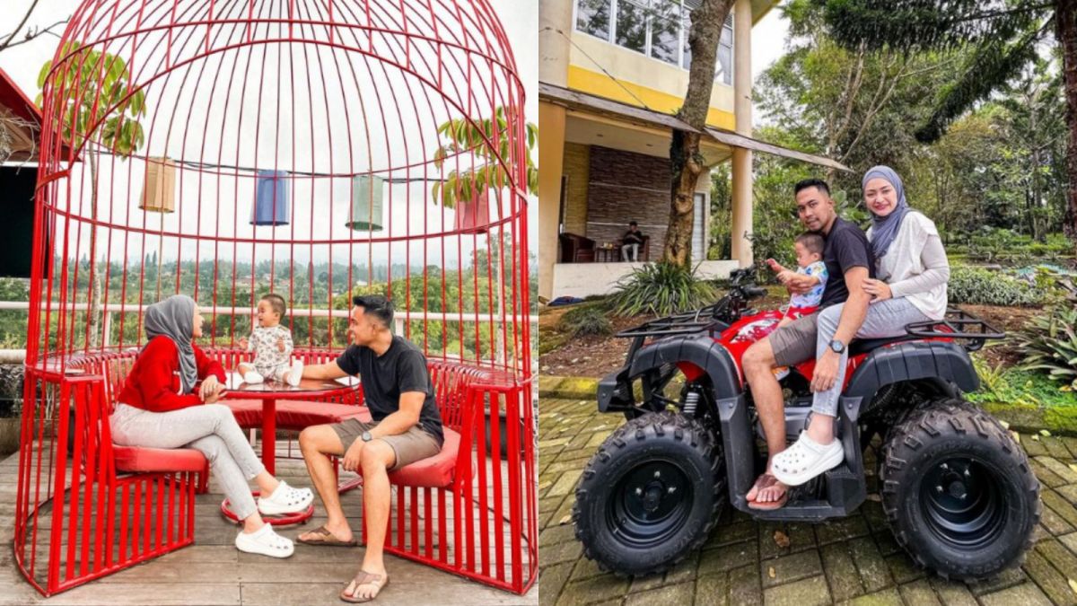 Kolase foto kebersamaan Nathalie Holscher dengan pria yang diduga jadi calon ayah sambung Adzam. [Instagram/nathalieholscher]